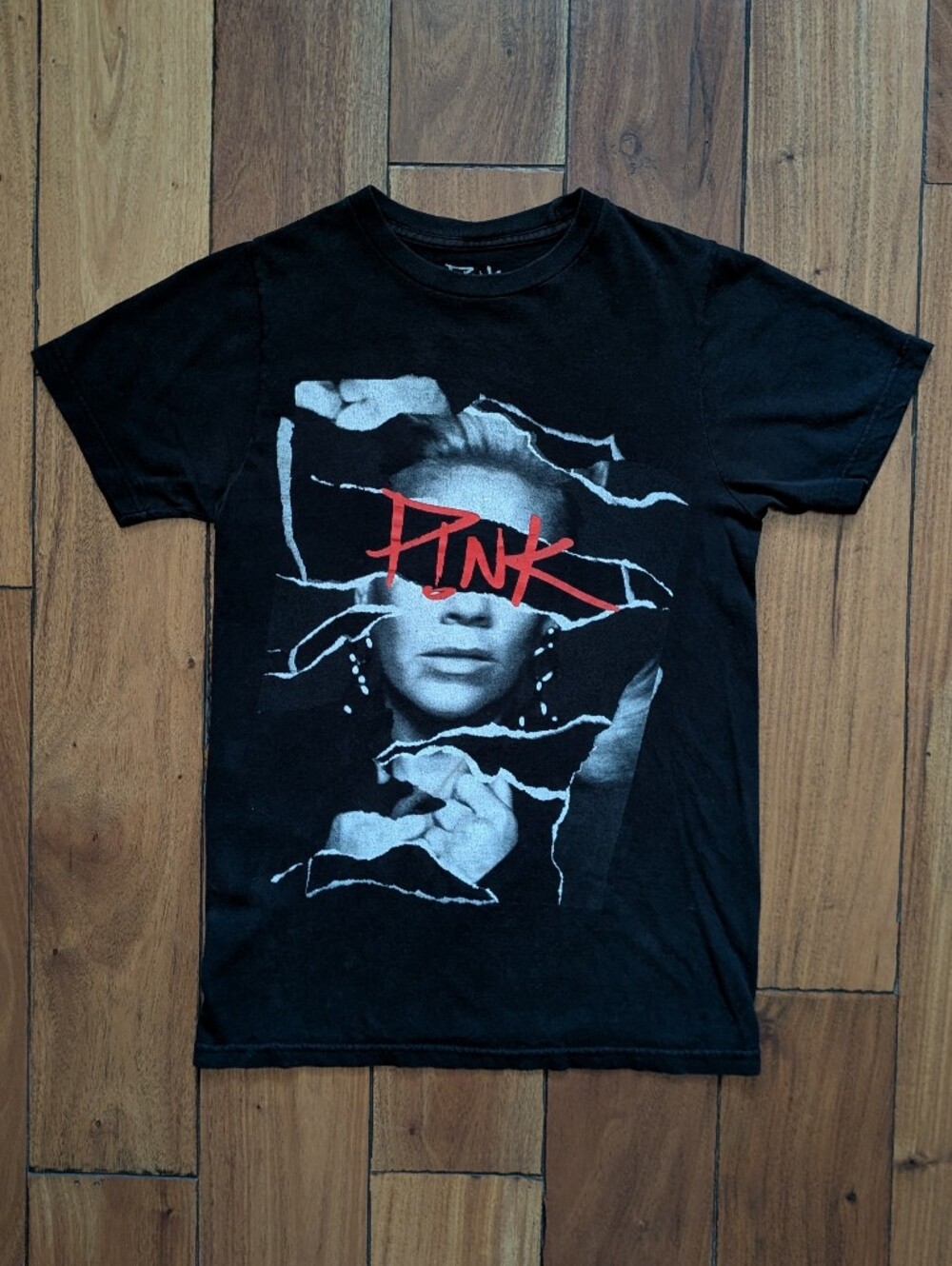 Pink Retro Trauma Tour T-shirt (S)